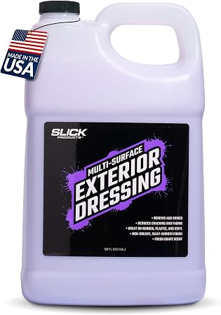 Slick Products Multi-Surface Exterior Dressing for Trim & Tires - 128 oz