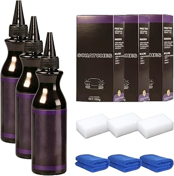 Scratch Remover for Vehicles, 2026 New Car Scratch Repair Kit, Multifunctional Car Paint Scratch Remover for Surface Dam