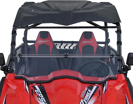 CFMOTO ZForce Windshield 500 / 800 / 1000 Full Folding | Does not fit Gen2 or 950+ models | SCRATCH RESISTANT | True Ful