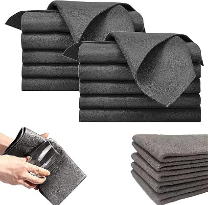 2023 New Microfiber Thickened Cleaning Cloth Streak Free Reusable Cleaning Rags, All-Purpose Microfiber Towels for Dusti