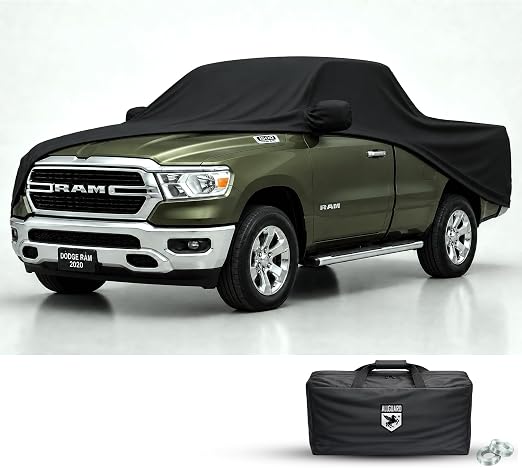 Scratch Resistant Indoor Truck Cover with Warranty Compatible with Dodge 2010-2024 Ram 1500-3500 Crew Cab ~6.25-6.5' & S