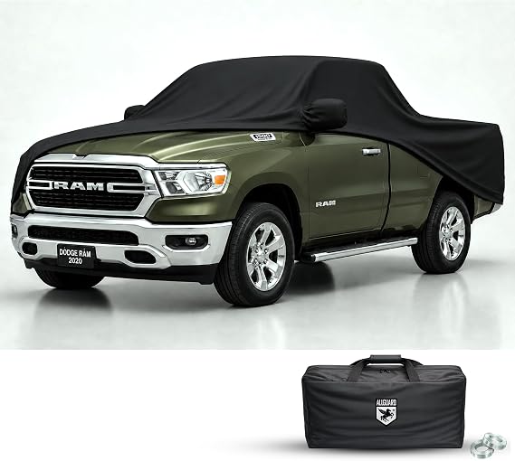 Scratch Resistant Indoor Truck Cover with Warranty Compatible with Dodge 2010-2024 Ram 1500-3500 Crew Cab ~6.25-6.5' & S