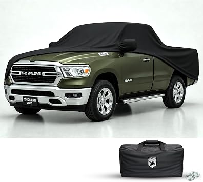 Scratch Resistant Indoor Truck Cover with Warranty Compatible with Dodge 2010-2024 Ram 1500-3500 Crew Cab ~6.25-6.5' & S