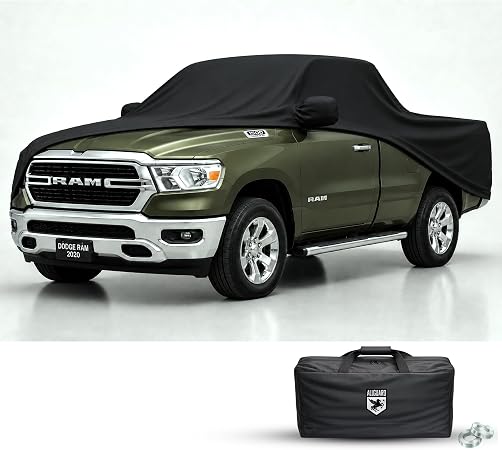 Scratch Resistant Indoor Truck Cover with Warranty Compatible with Dodge 2010-2024 Ram 1500-3500 Crew Cab ~6.25-6.5' & S