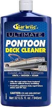 STAR BRITE Ultimate Pontoon Deck Cleaner - Lift Dirt & Stains from All Carpets, Woven, Foam & Textured Surfaces - 32 OZ 