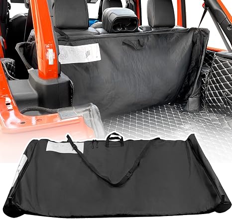 Soft Top Window Storage Bag Fit for Jeep Wrangler Accessories JL JLU JK JKU Sports Sahara Freedom Rubicon 2/4 Door