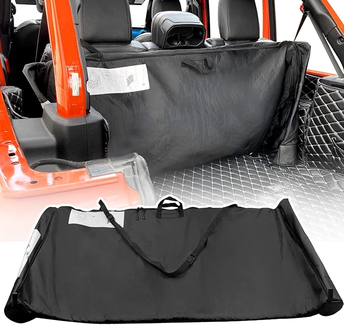 Soft Top Window Storage Bag Fit for Jeep Wrangler Accessories JL JLU JK JKU Sports Sahara Freedom Rubicon 2/4 Door