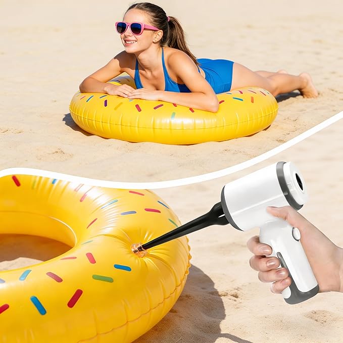 Cordless Handheld Vacuum for Car and Home - 6500Pa Powerful Suction, 3-in-1 Vacuum & Blower for Keyboard Cleaning, Computer Duster