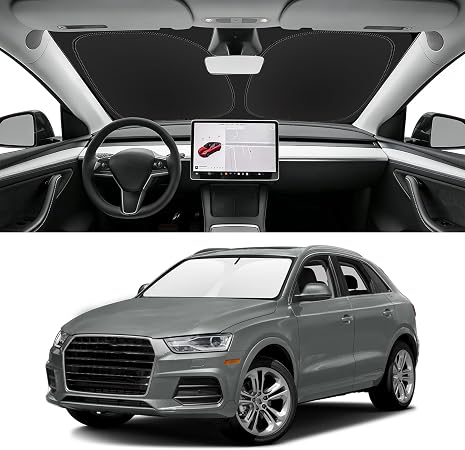 Custom Fit Windshield Sun Shade for Audi Q3 2013-2018