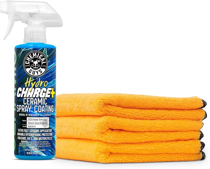 HydroCharge Ceramic Spray Coating - The Ultimate Nano Ceramic Spray Protectionwith Chemical Guys MIC_506_03 Professional