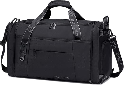 ARCTIC HUNTER AH Gym Bags for Men Women, 42L Large Travel Duffle Bag, Carry On Bag for Airplanes with Shoe Compartment f