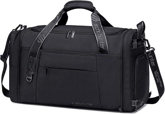ARCTIC HUNTER AH Gym Bags for Men Women, 42L Large Travel Duffle Bag, Carry On Bag for Airplanes with Shoe Compartment f
