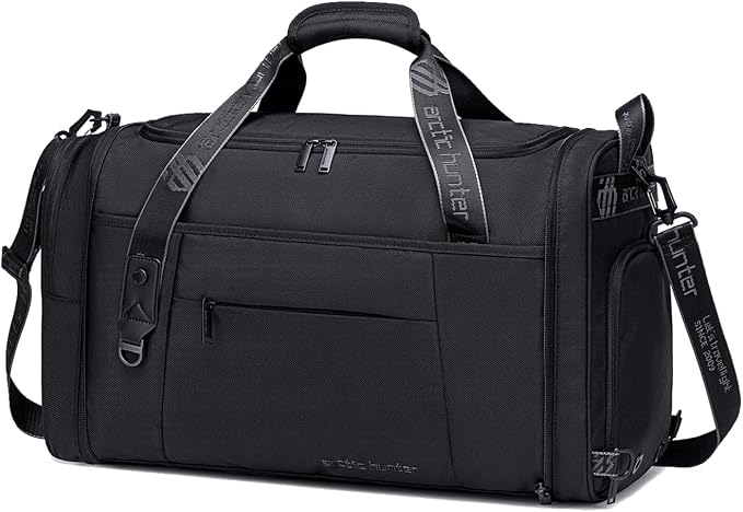 ARCTIC HUNTER AH Gym Bags for Men Women, 42L Large Travel Duffle Bag, Carry On Bag for Airplanes with Shoe Compartment f