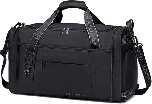 ARCTIC HUNTER AH Gym Bags for Men Women, 42L Large Travel Duffle Bag, Carry On Bag for Airplanes with Shoe Compartment f