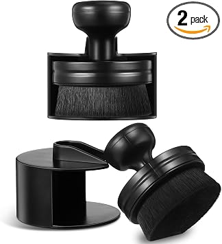 Dreyoo 2 Pack Car Tire Shine Applicator Brush with Seal Cover Included
