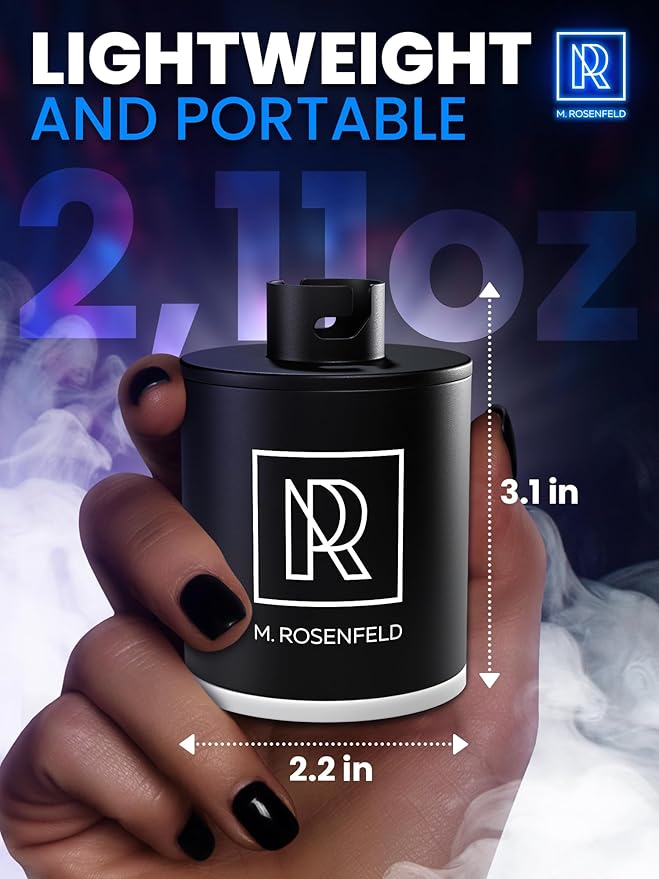 PRO Hookah Starter Pump - Hookah Pump Starter with 1300 mAh Rechargeable Battery - Portable Electric Hooka Blower & Vacuum Starter - Mini Air Pump with LED Light, Quiet & Efficient
