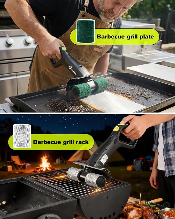 Saker Cleaning Brush for Electric Grill Brush
