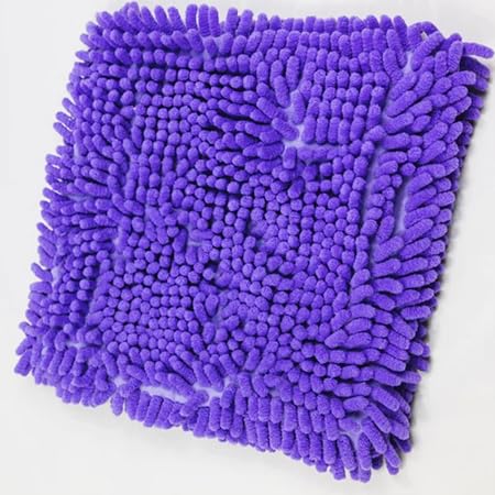 Gliptone Professional Car Care Softouch Precision Clenz Neutral pH Microfiber Wash Pad (Purple)