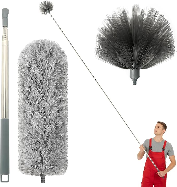 AURUZA Cleaning Duster for Cleaning Retractable Gap Dust Cleaner Cleaning Tools,3PCS Duster Kits
