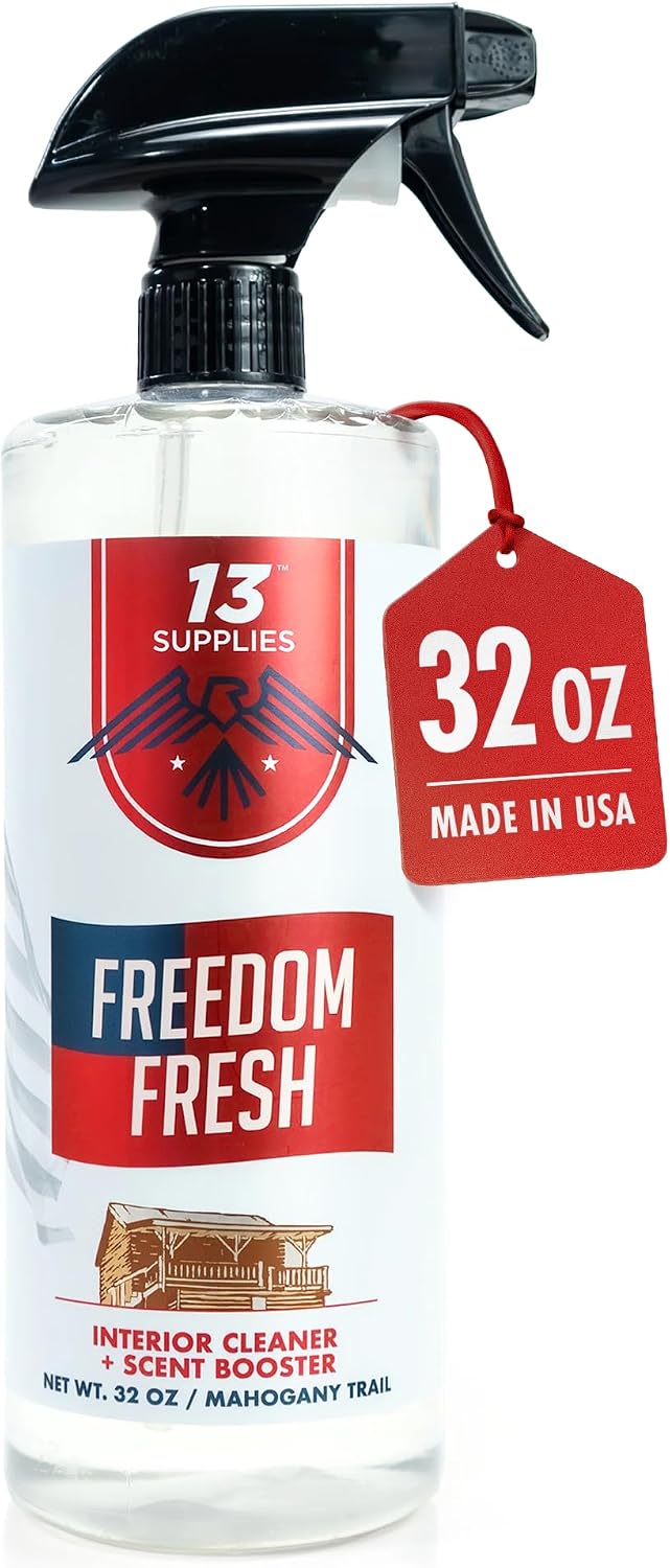 Freedom Fresh Car Interior Cleaner Spray, Mahogany Trail, 32 oz