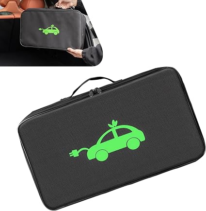 Car Tools Cable Bag, Waterproof Electric Vehicle Charging Cable Organizer Bag, Portable EV Charging Cable Bags, Storage 
