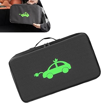 Car Tools Cable Bag, Waterproof Electric Vehicle Charging Cable Organizer Bag, Portable EV Charging Cable Bags, Storage 