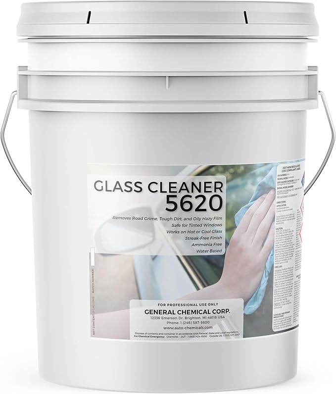 AutoGeneral Car Glass Cleaner 5620 -Streak-Free Window Windshield Power Cleaning Ammonia Free Automobile Glass Cleaner Car Windows & Mirror Cleaner