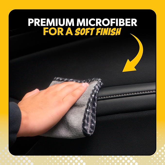 Chemical Guys AllSwipe Multi-Purpose Microfiber Towels for Cars Microfiber Cleaning Cloth Gray Drying Towels Car Detailing for Wash Interior and Glass, 14 x 12 Inch - 9 Pack