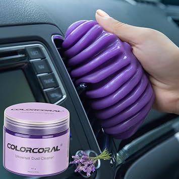 ColorCoral Cleaning Gel for Car Universal Gel Cleaner Auto Detailing Car Vent Keyboard Cleaning Putty Car Interior Clean