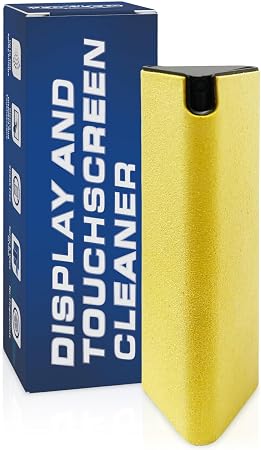 Car Screen Cleaner Spray And Wipe, 2-in-1 Spray and Microfiber Cloth Touch Screen Cleaner For Car Display, Cell Phone, L