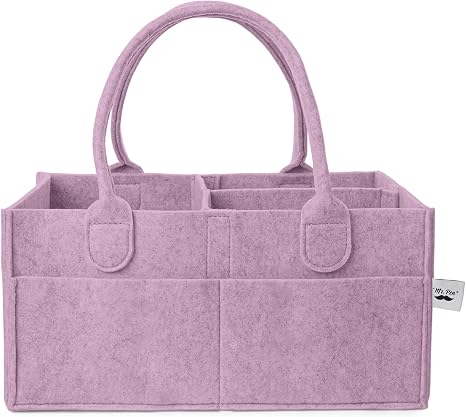 Mr. Pen- Baby Diaper Caddy Organizer, Orchid Mist