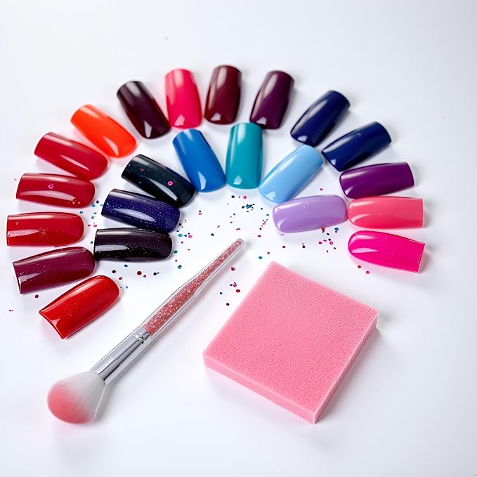 Soft Nail Dust Cleaning Brush Cleaner Nail Art Powder Dust Removal Brushes DIY Tool For Acrylic and Nail Powder Makeup Foundation Polish