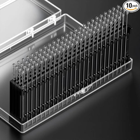 Full Frame Camera Sensor(Ccd/CMOS) Cleaning Swab- Anti Static Dust Rods for Cleaning Camera Lenses，PCB，semiconductors and Sensitive Electronics. (Transparent-100Packs, Electrostatic adsorption)