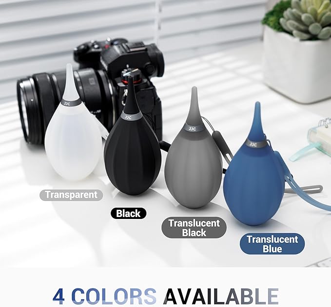 [Upgraded Version] Soft Tip Silicone Camera Dust Blower Lens Air Blower,Camera Lens Cleaner Air Blower for Sensor LCD Keyboards Filters Alcohol Ink Printing,Dust Blower Replace Canned Air-Black