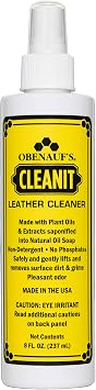 Obenauf's Cleanit Leather Cleaner - Natural Plant Oil Leather Cleaner for Boots, Furniture and Car Interior - Safe and G