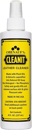 Obenauf's Cleanit Leather Cleaner - Natural Plant Oil Leather Cleaner for Boots, Furniture and Car Interior - Safe and G