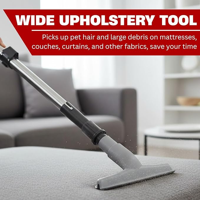 Upholstery Attachment for Shark Navigator Rotator, Vacuum Accessories & Attachments Compatible with Shark NV360 NV350 NV500 NV501 Rocket HV HV300 HV301 HV322 HV371 HV372