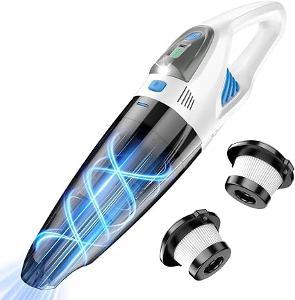 Handheld Vacuum Cordless with HEPA Filters - Cleanova