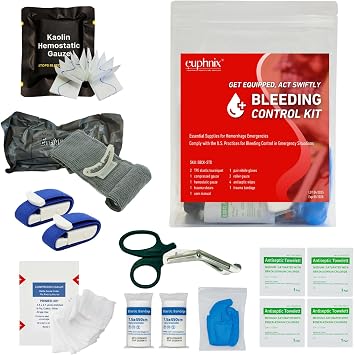 Bleeding Control Kit - Standard Pack 13 Pcs