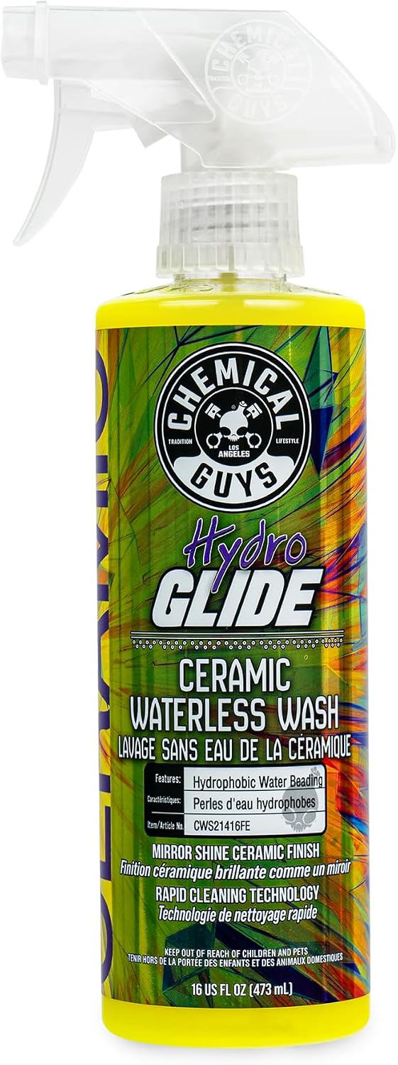 HydroGlide Ceramic Waterless Car Wash, Spray & Wipe, 16 oz