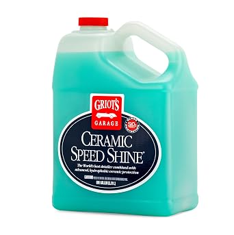 Griot's Garage Ceramic Speed Shine Detail Spray for Car Detailing, Provides a High-Gloss Finish and Extends Life of Coat