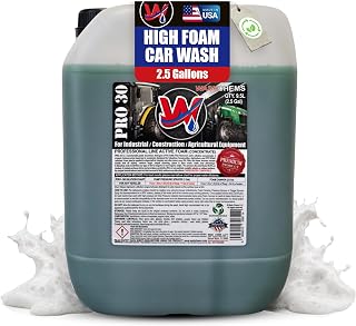 Wash Chems Pro30 Car Wash High Concentrated Auto Foam Soap - 2.5 Gallons