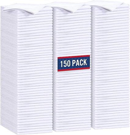 GLIMGLINT Microfiber Cleaning Cloth, 150 Pack Towels for Cars 14 X12 Inch