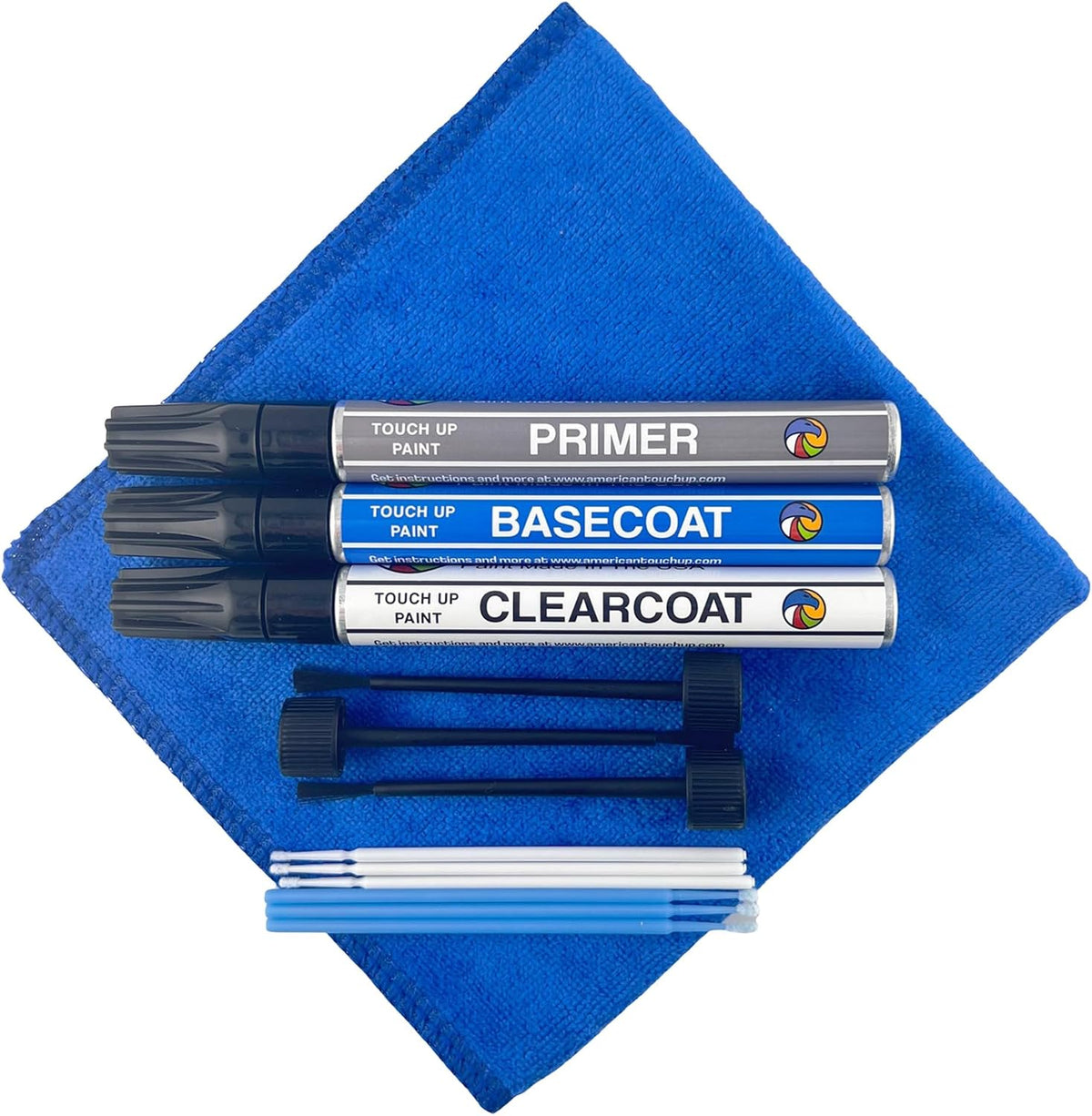 American Touch Up Paint Exact Match Compatible with Toyota Timberland Mica 6T8 - Paint Pen Brush, Primer/Basecoat/Clearcoat