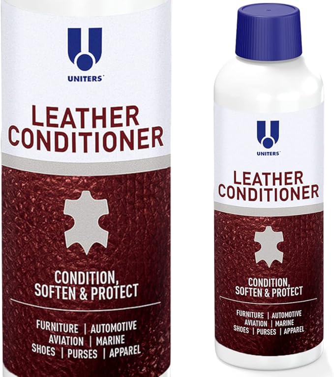 UNITERS Leather Conditioner Cream Protector – Leather Conditioner for Car Seats, Motorcycles, Furniture, Holsters, Saddl