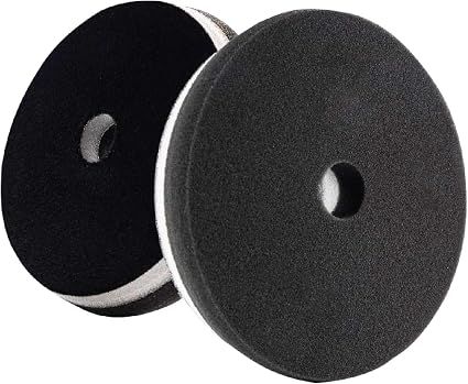 Lake Country 6.5" HDO Black Foam Finishing Pad (1-Pack)- Premium Heavy Duty Orbital Polishing Pads for Cars-Ultra Soft F