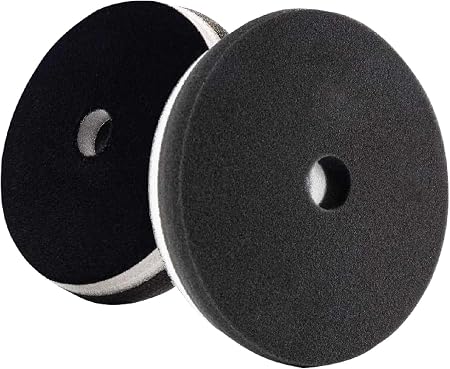 Lake Country 6.5" HDO Black Foam Finishing Pad (1-Pack)- Premium Heavy Duty Orbital Polishing Pads for Cars-Ultra Soft F