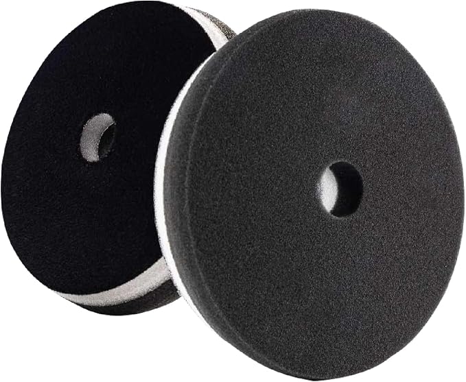 Lake Country 6.5" HDO Black Foam Finishing Pad (1-Pack)- Premium Heavy Duty Orbital Polishing Pads for Cars-Ultra Soft F
