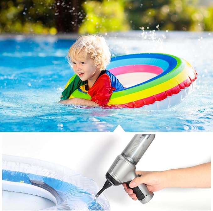 Car Vacuum Cleaner Cordless, 3 in 1 Handheld Vacuums Brushless Motor High Power 12500PA Compressed Air Dusters Cordless Vacuum Cleaners for Car Home