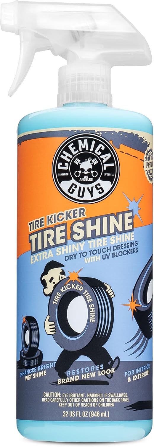 Tire Kicker Extra Glossy Tire Shine for Rubber & Trim, 32 oz